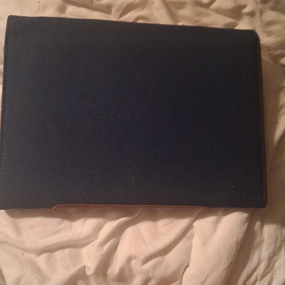 Knomo London Blue and Brown Men's Accessory Clutch